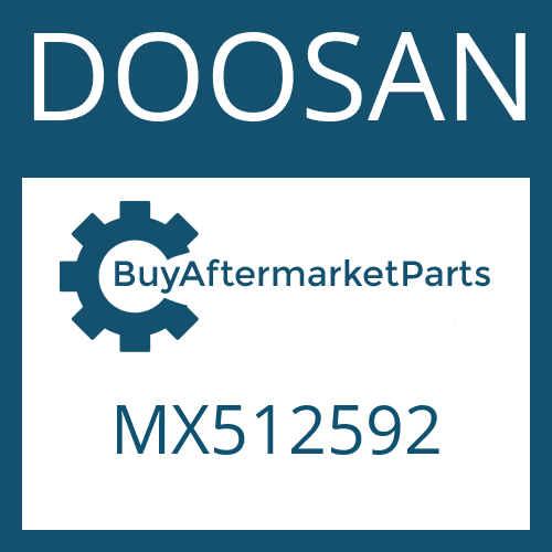 DOOSAN MX512592 - GEAR