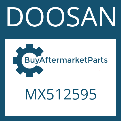 DOOSAN MX512595 - COVER