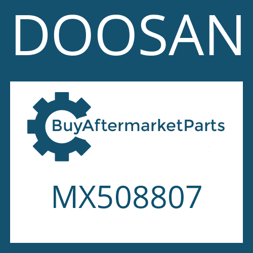 MX508807 DOOSAN COVER PLATE