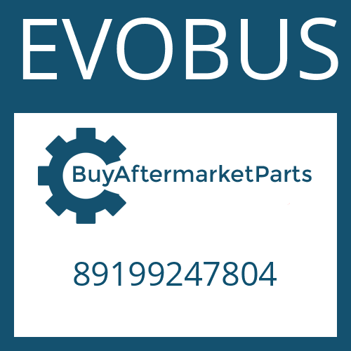 EVOBUS 89199247804 - PRESSURE PART