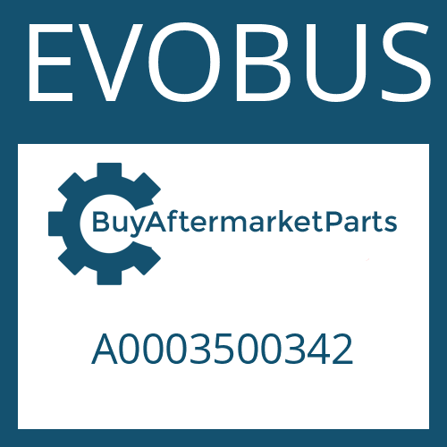EVOBUS A0003500342 - TAPERED ROLLER BEARING