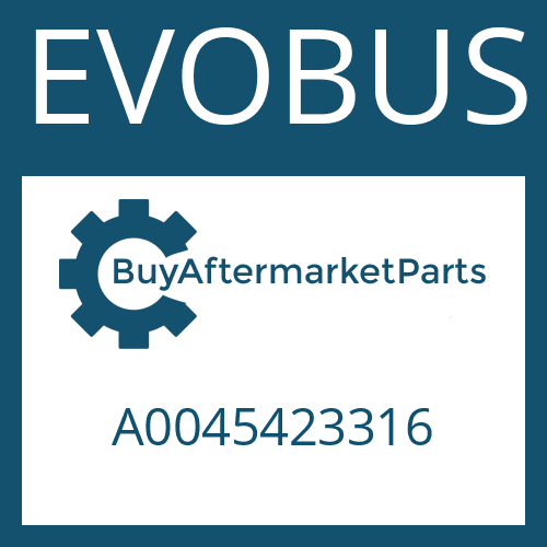 EVOBUS A0045423316 - REVOLUTION COUNTER