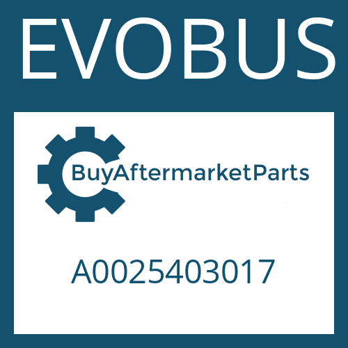 EVOBUS A0025403017 - SPEED TRANSMITT