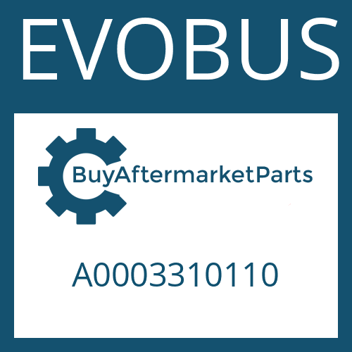EVOBUS A0003310110 - AXLE CASING