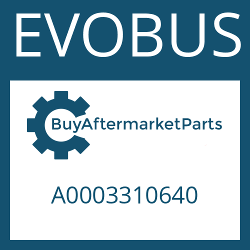 EVOBUS A0003310640 - FIXING DEVICE