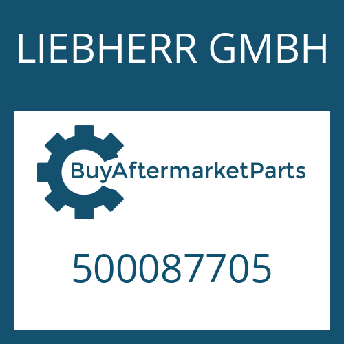 LIEBHERR GMBH 500087705 - OIL COOLER