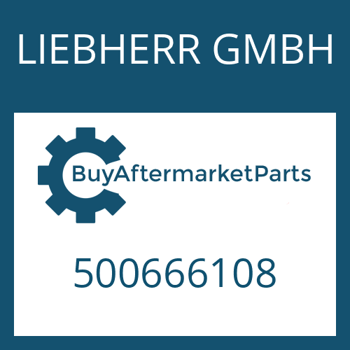 LIEBHERR GMBH 500666108 - PRESSURE PART