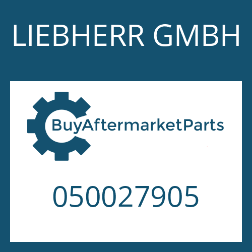 LIEBHERR GMBH 050027905 - SPUR GEAR