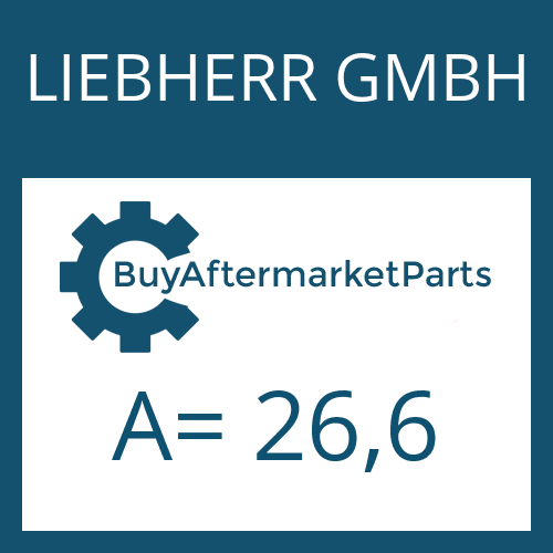 LIEBHERR GMBH A= 26,6 - SPACER BUSHING