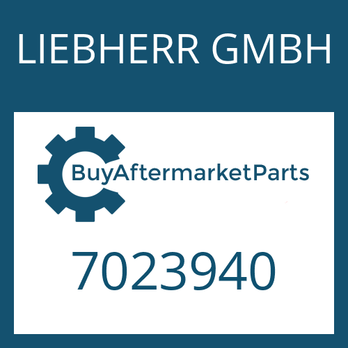 LIEBHERR GMBH 7023940 - REPAIR KIT
