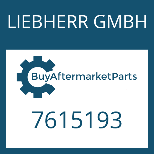LIEBHERR GMBH 7615193 - PLANET GEAR