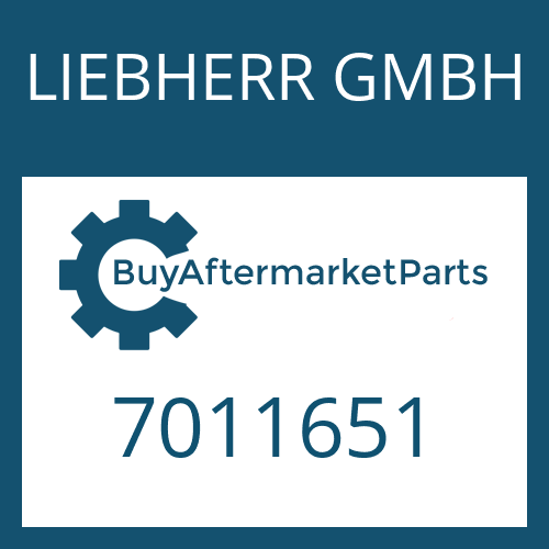LIEBHERR GMBH 7011651 - PISTON