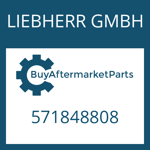 LIEBHERR GMBH 571848808 - SEALING RING