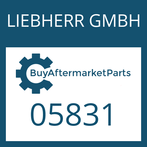 LIEBHERR GMBH 05831 - PRESSURE RING