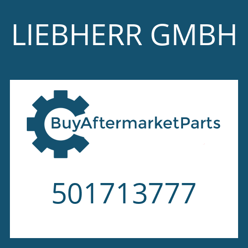 LIEBHERR GMBH 501713777 - SHAFT SEAL