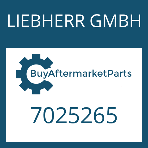 LIEBHERR GMBH 7025265 - AUFSETZER