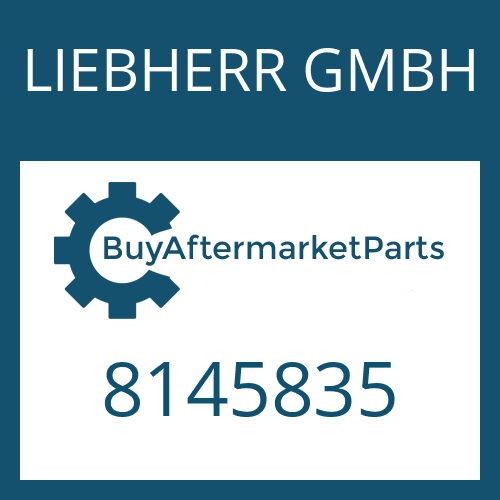 LIEBHERR GMBH 8145835 - HIGH PRESSURE PUMP