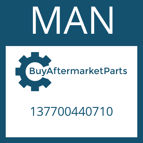 MAN 137700440710 - COVER PLATE
