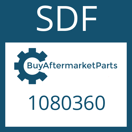 SDF 1080360 - INTERMEDIATE PLATE