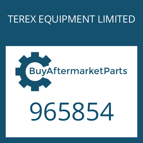965854 TEREX EQUIPMENT LIMITED BALL JOINT