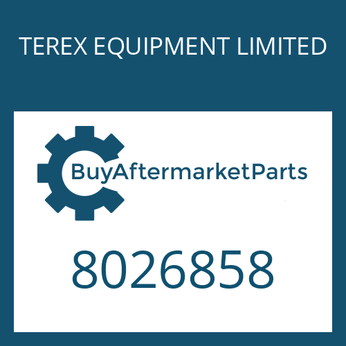 8026858 TEREX EQUIPMENT LIMITED BALL CUP