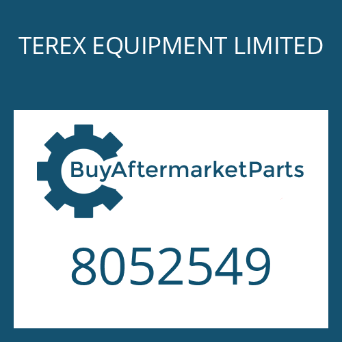 TEREX EQUIPMENT LIMITED 8052549 - O-RING
