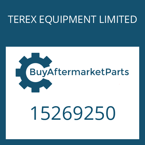 TEREX EQUIPMENT LIMITED 15269250 - O-RING
