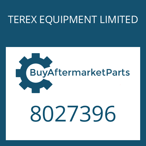 8027396 TEREX EQUIPMENT LIMITED O-RING