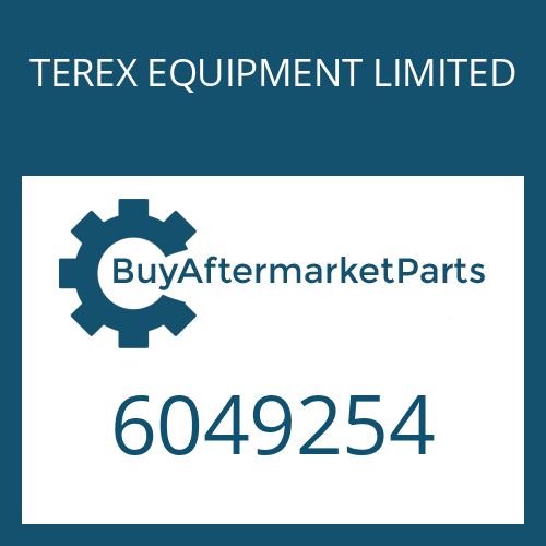 6049254 TEREX EQUIPMENT LIMITED SEALING RING
