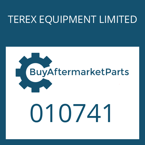 TEREX EQUIPMENT LIMITED 010741 - SEALING RING
