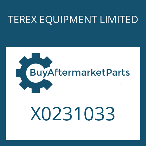 TEREX EQUIPMENT LIMITED X0231033 - BALL