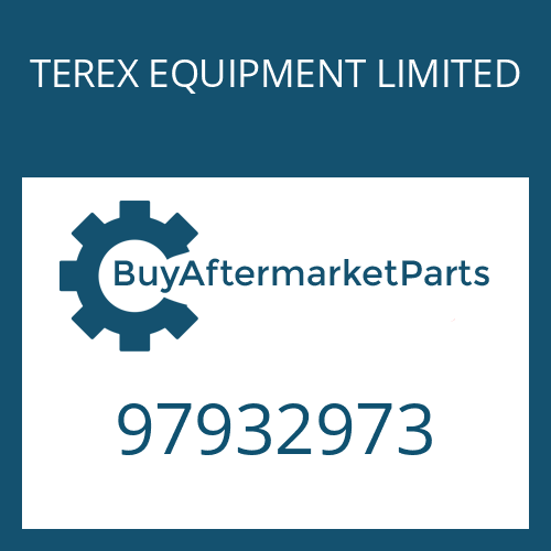 97932973 TEREX EQUIPMENT LIMITED SHAFT SEAL