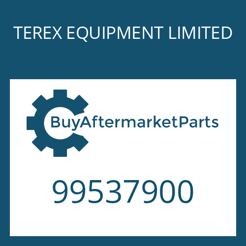 TEREX EQUIPMENT LIMITED 99537900 - DOUBLE U-PACKING