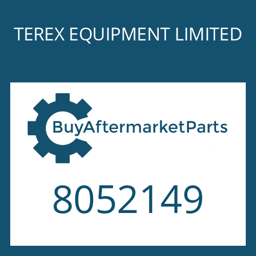 8052149 TEREX EQUIPMENT LIMITED DICHTUNG
