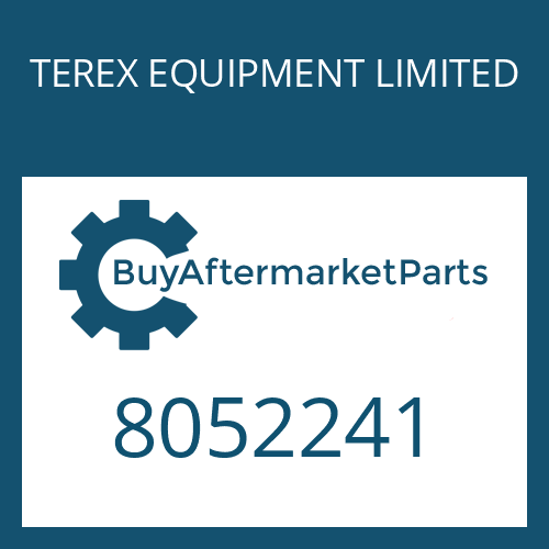 TEREX EQUIPMENT LIMITED 8052241 - SEALING RING