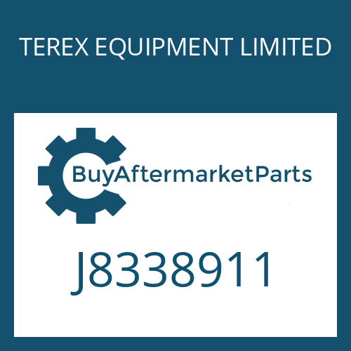 TEREX EQUIPMENT LIMITED J8338911 - BEARING COVER