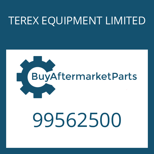 TEREX EQUIPMENT LIMITED 99562500 - PRESSURE SWITCH