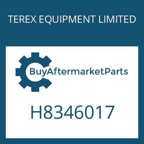 TEREX EQUIPMENT LIMITED H8346017 - SHAFT SEAL