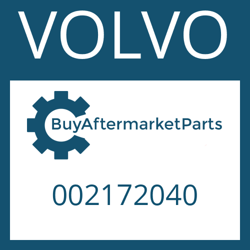 VOLVO 002172040 - CYLINDRICAL PIN