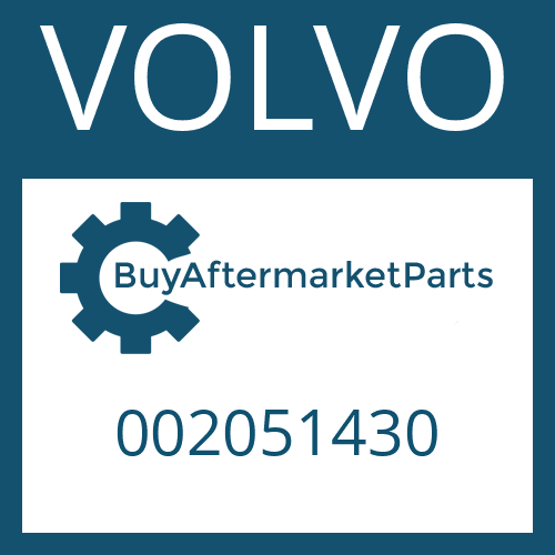 VOLVO 002051430 - LOCK PLATE