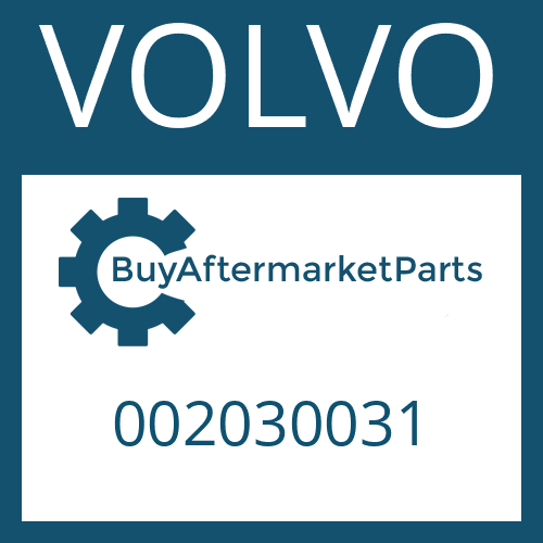 VOLVO 002030031 - CYLINDRICAL PIN