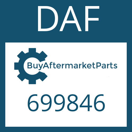 DAF 699846 - PARTITION WALL