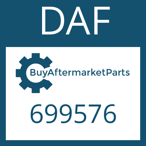 DAF 699576 - GASKET