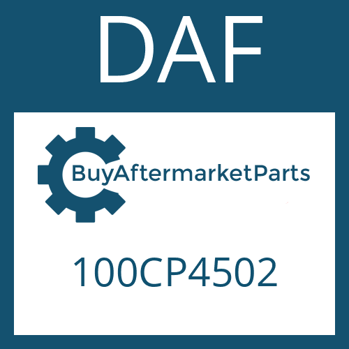 DAF 100CP4502 - INTERMEDIATE PLATE