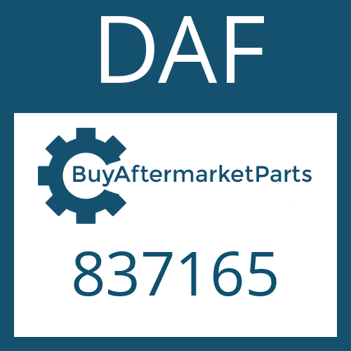 DAF 837165 - SCRAPER