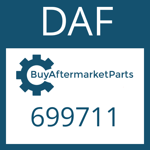 DAF 699711 - GASKET