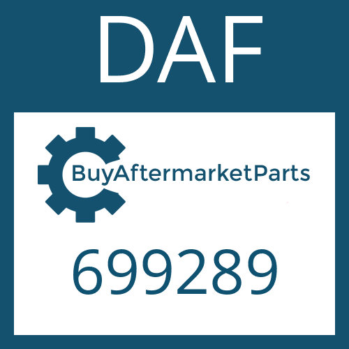 DAF 699289 - INTERMEDIATE SHAFT