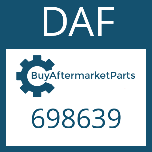 DAF 698639 - OUTPUT FLANGE