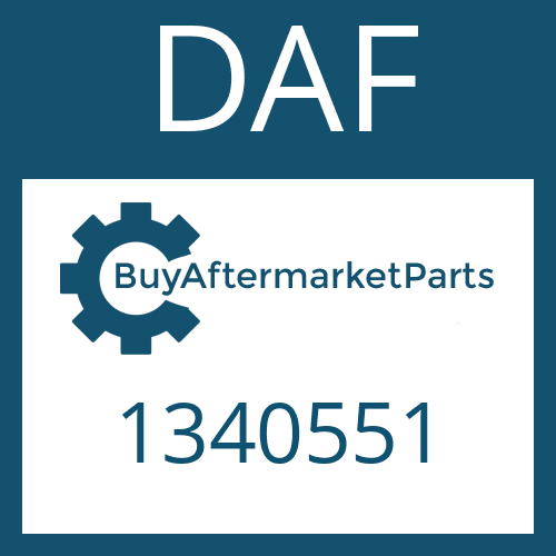 DAF 1340551 - OUTPUT FLANGE
