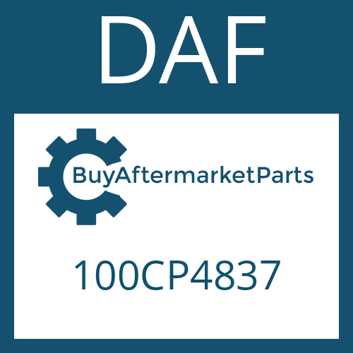 DAF 100CP4837 - INPUT SHAFT